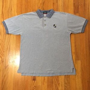 Mickey Mouse Logo Divots Golf/Polo Cotton Shirt